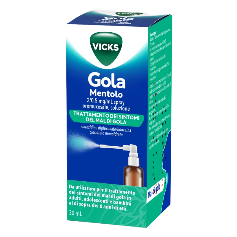Vicks Gola Spray Mentolo